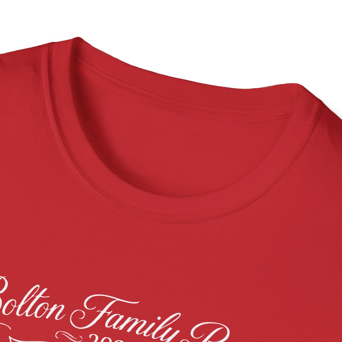 Family Reunion T-Shirt — Personalized Bolton Family Tree 2026