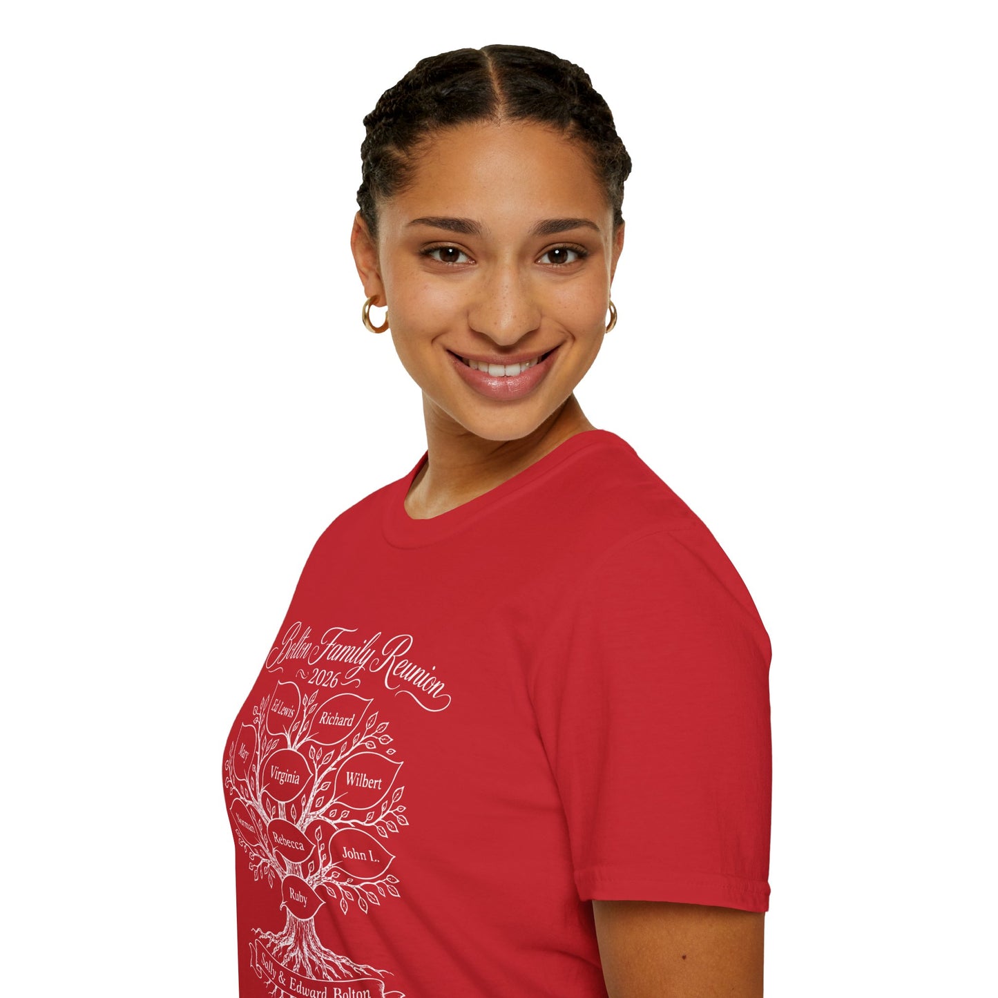 Family Reunion T-Shirt — Personalized Bolton Family Tree 2026